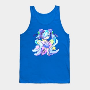 Blueberry Miku Hatsune chibi kawaii Tank Top